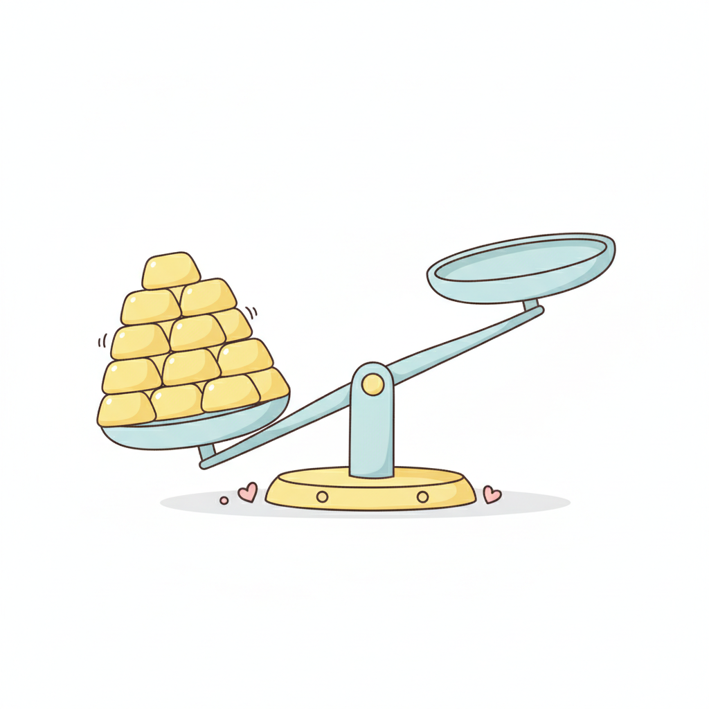 Ilustração mnemônica para o kanji 万