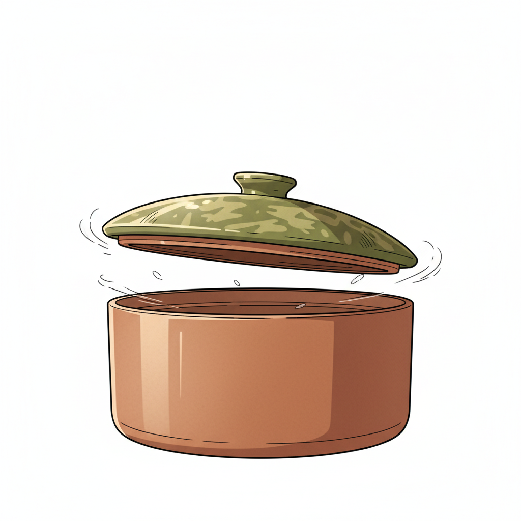 Illustration mnémonique pour le kanji 合