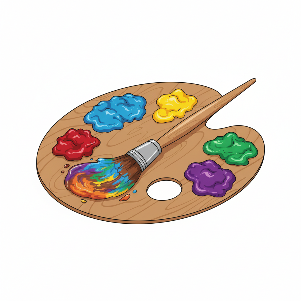 Illustration mnémonique pour le kanji 色