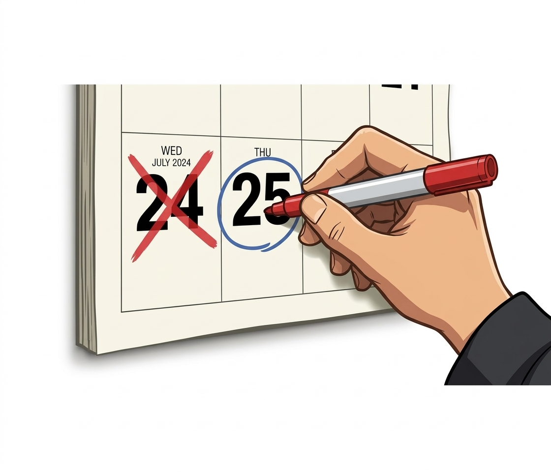 Illustration mnémonique pour le kanji 昨