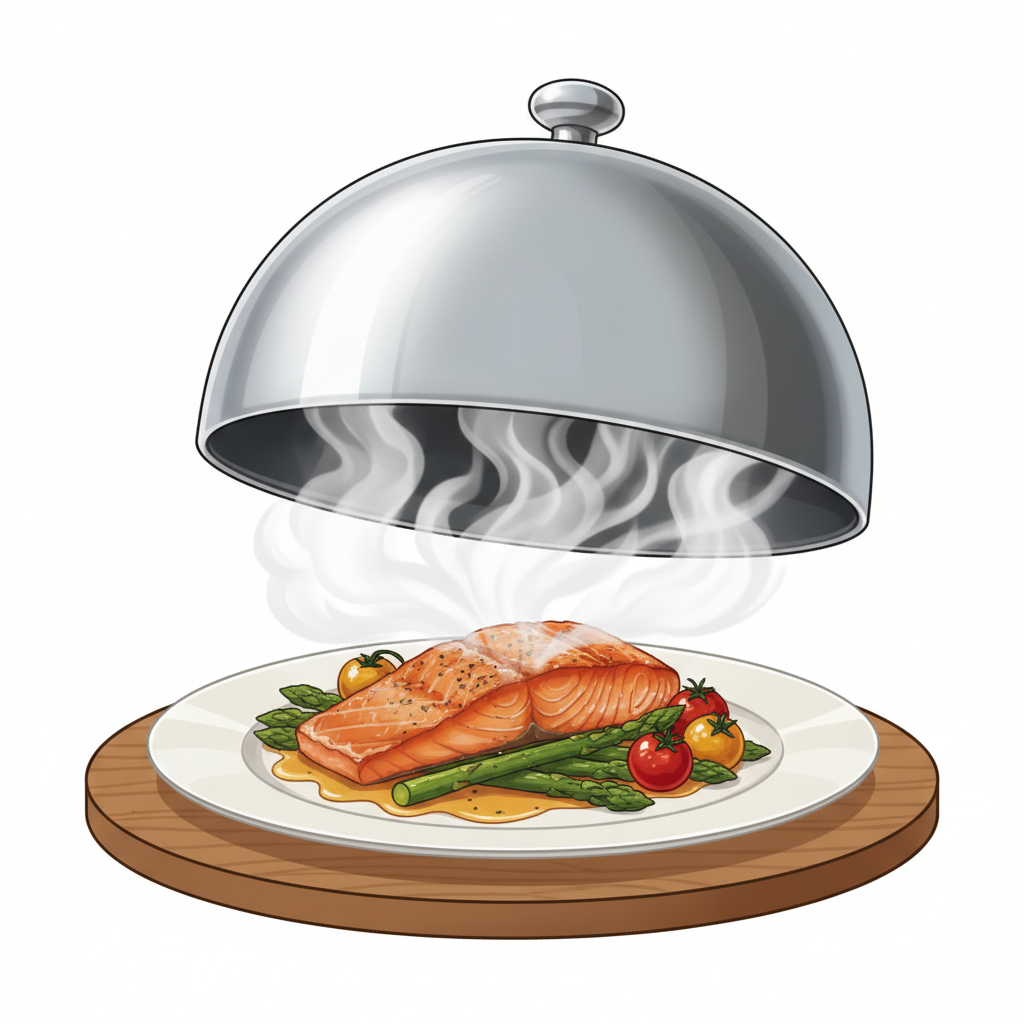 Illustration mnémonique pour le kanji 食