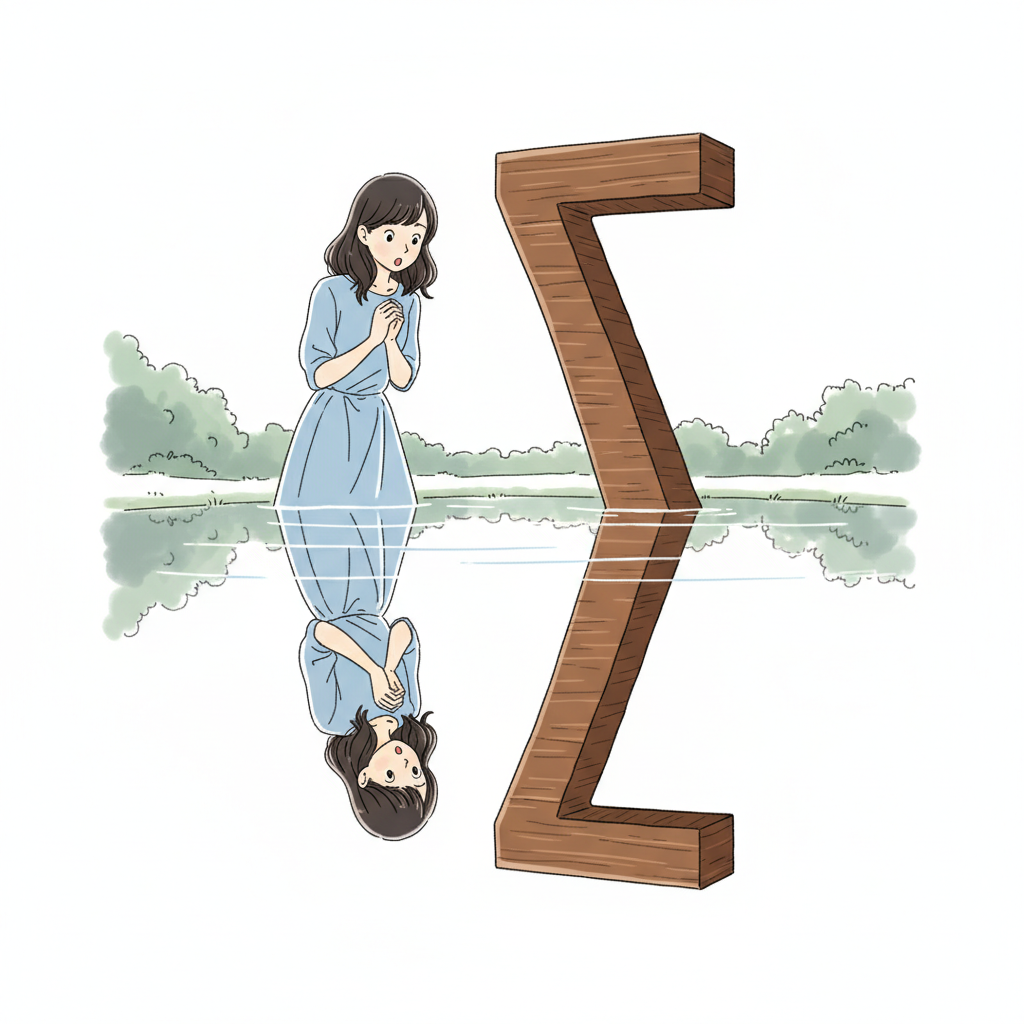 Illustration mnémonique pour le kanji 七