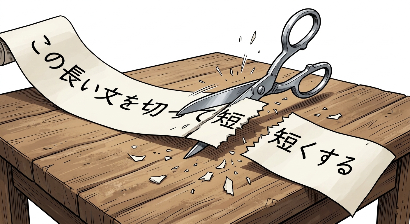 Ilustração mnemônica para o kanji 略