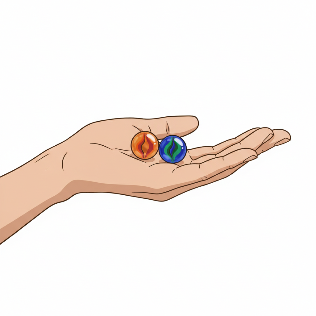 Illustration mnémonique pour le kanji 少